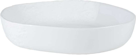 Raeder Porcelain Decorative Platter White 22x18x4.5cm