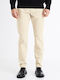 Celio Ctocharles Men's Trousers Beige