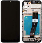 Screen with Touch Mechanism and Frame for Galaxy A03s (Black)