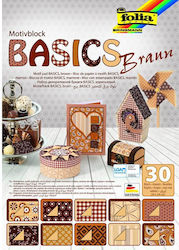 Folia Χαρτόνι Basics σε Μπλοκ 30 Φύλλων 24x34εκ...