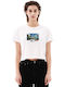 Women's Crop T-shirt White