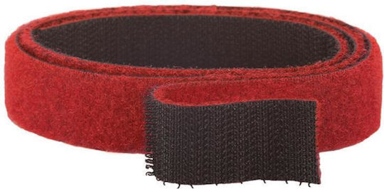 ArteLibre Hook+loop Δεματικό Καλωδίων Πλαστικό 20mmx60mm σε Κόκκινο χρώμα (1τμχ) (04010033)