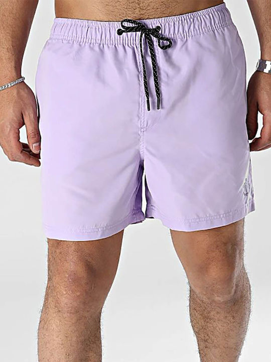 Jack & Jones Men's Swimwear Shorts Purple Rose