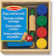 Melissa & Doug Spielset Modellierknete aus Knete mit 4 Farben für 3+ Jahre