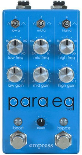 Empress Effects ParaEQ MKII Pedals Equalizer Booster Electric Guitar