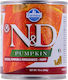 Farmina Pumpkin Wet Food for Puppies in Cans with Pumpkin, Chicken and Pomegranate Grain-Free 285gr