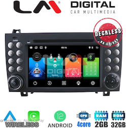 LM Digital Car Audio System for Mercedes-Benz SLK 2004-2010 (Bluetooth/USB/AUX/WiFi/GPS)