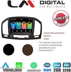 LM Digital Car-Audiosystem für Opel Abzeichen Honda Einblick 1997-2010 (Bluetooth/USB/AUX/WiFi/GPS)