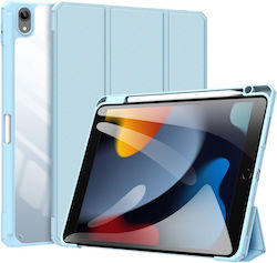 Dux Ducis Toby Series Tri-Fold Flip Cover Silicon Rezistentă Albastru deschis iPad 10.9 2022