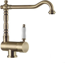 Macart Antique Counter U-Shaped Bronze Kitchen Faucet Macart Antique Counter U-Shaped Bronze Kitchen Faucet