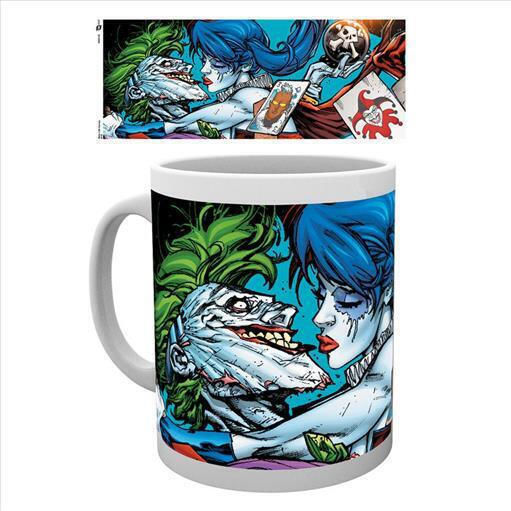 GB eye Harley Quinn Joker Cards Κούπα Κεραμική Πολύχρωμη 300ml