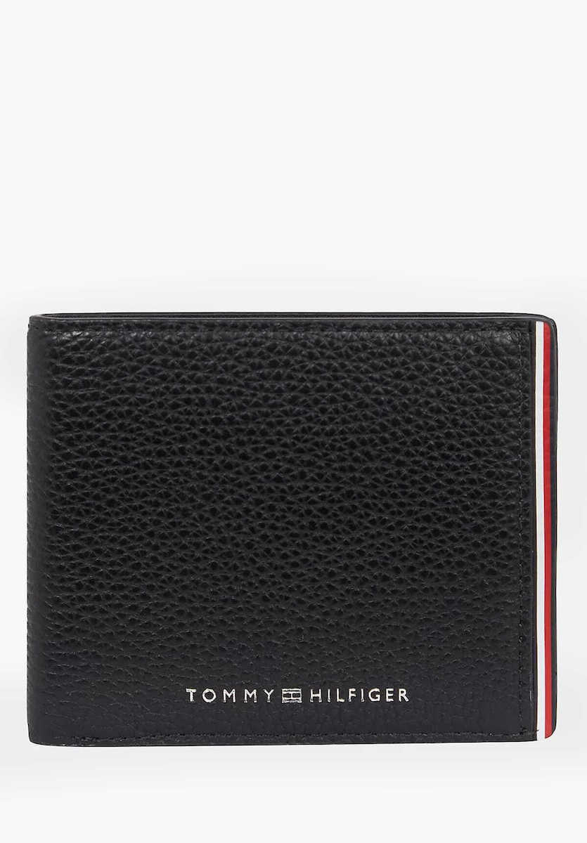 Tommy Hilfiger Δερμάτινο Ανδρικό Πορτοφόλι με RFID Black AM0AM10968BDS 