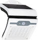 Spot Light Montat pe perete Lampă Solară 20W Alb Rece 6000K cu Senzor de Mișcare și Fotocelulă IP44