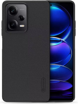 Nillkin Frosted Shield Coperta din spate Plastic Negru (Redmi Note 12 Pro / Poco X5 Pro)