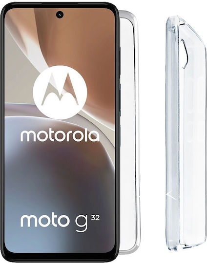Volte-Tel Slimcolor Air Back Cover Σιλικόνης Διάφανο (Moto G32)