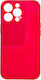 Powertech Camshield Back Cover Silicon Roz (iPhone 13 Pro)