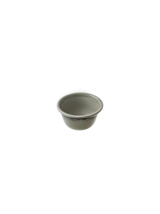 Estia Pearl Porcelain Serving Bowl Gray with Diameter 8.5cm 1pcs