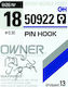 Owner 50922 Fishing Hooks Set 9pcs No8
