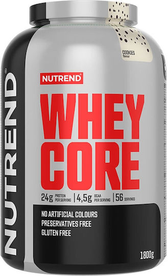 Nutrend Whey Core Protein Whey Gluten Free with Flavor Cookies 1.8kg
