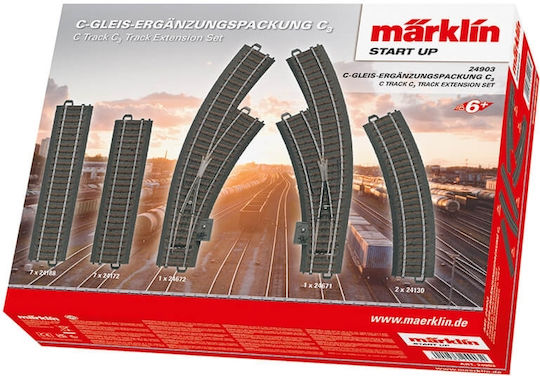 Marklin Ράγες Σιδηρόδρομου για 6+ Ετών