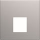 Hager Network-Telephone Socket Front in Silver Color WXD202T