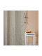 Kentia Toby Fabric Shower Grommet Curtain 180x200cm 13