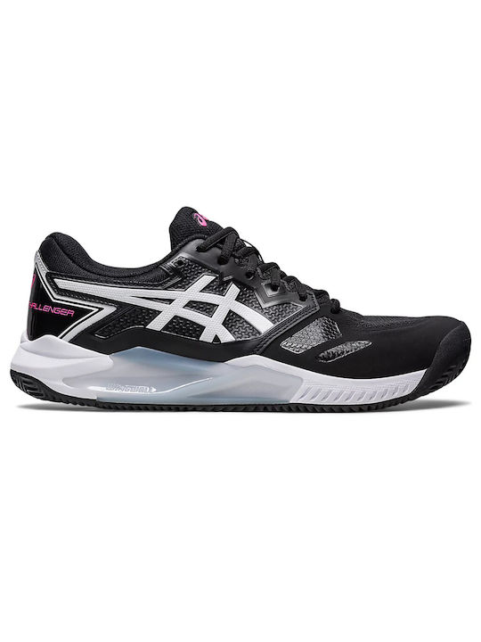 ASICS Gel-Challanger 13 Clay Bărbați Pantofi Tenis Toate instanțele Negru / Hot Pink