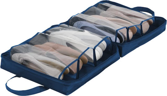 Wenko Fabric Case in Blue Colour 36.5x36.5x14.5cm