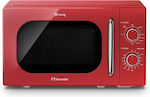 Inventor Microwave Oven with Grill 20lt Red