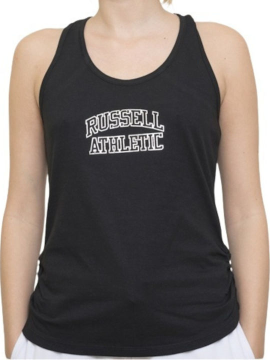 Women's Sports Sleeveless Black Blouse