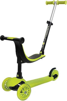 AS Kids Scooter Shoko Prime 3 in 1 3-Wheel with Seat for 12+ Months Green