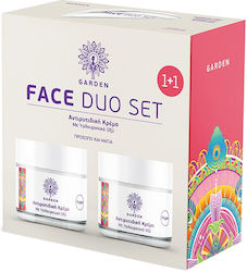 Garden Face Duo Hautpflegeset für Anti-Aging mit Gesichtscreme Nr. 1 100ml