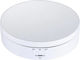 Rotating Base For Videography 13.8cm/360° White Rotating Base 360 For Studio