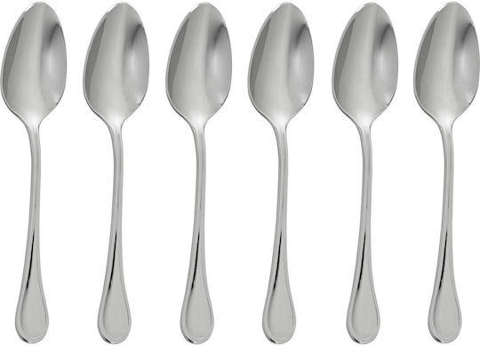 Spoons for Coffee / Tea Stainless Steel Silver 6 Pieces