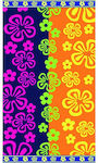 Ocean Floral Beach Towel Multicolour 160x86cm