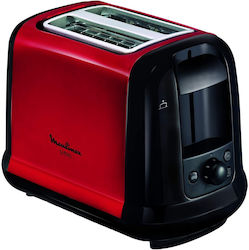 Moulinex LT260D11X Toaster 2 Slots 850W Red