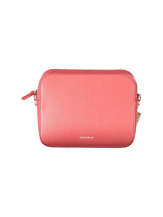 Coccinelle Women's Leather Shoulder Bag Pink