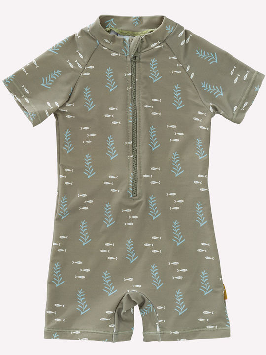 Fresk Kids Swimwear One-Piece Green