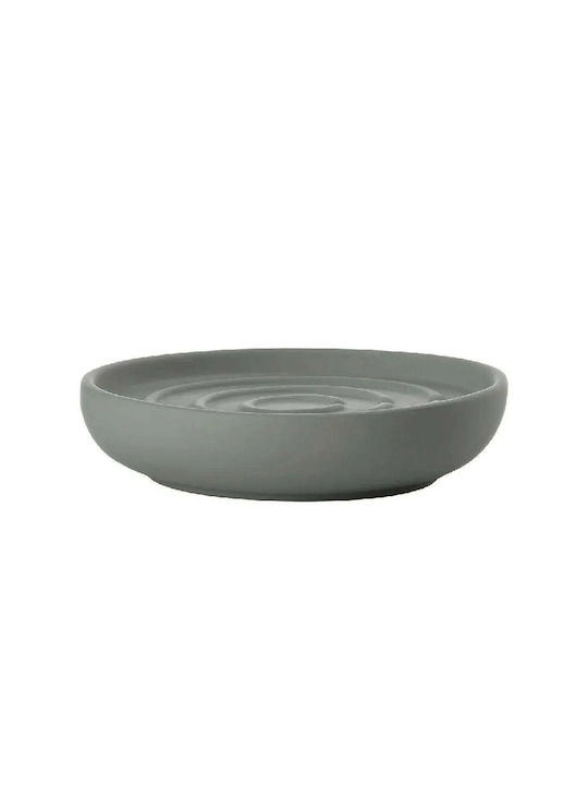 Zone Denmark Nova Porcelain Soap Dish Countertop Olive Green