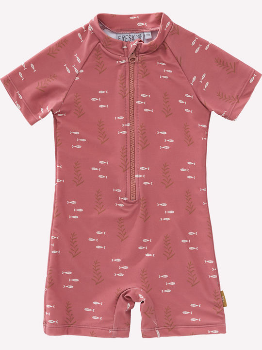 Fresk Kids Swimwear One-Piece Pink