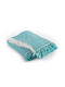 Nef-Nef Homeware Blanket Nursery Swaddling Blankets Apollo Cotton Petrol Blue 80x110cm