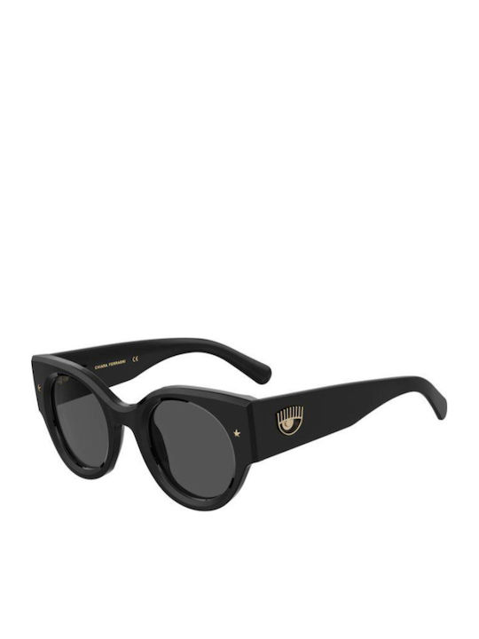 Chiara Ferragni Women's Sunglasses with Black P...