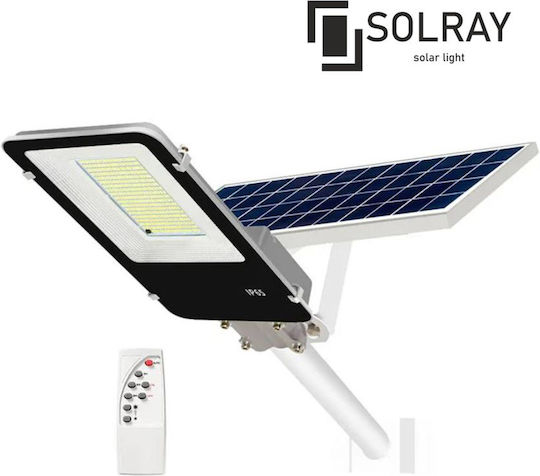 KAL Electronics Straßen-Solarleuchte 80W 1057lm mit Kaltweiß Licht 6500K IP65 35cmx35cmcm