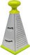Ankor Grater for Fruits and Vegetables from Inox Steel Green 11x11x23.5cm
