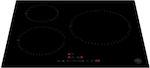 La Germania Autonomous Cooktop with Induction Burners and Locking Function 59x52cm