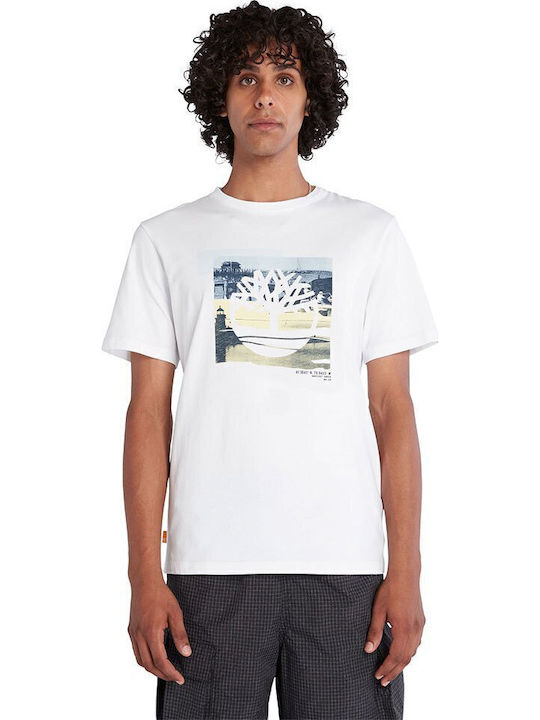 Timberland T-shirt Λευκό