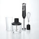 Daewoo Handmixer mit Inox-Stab 800W Schwarze