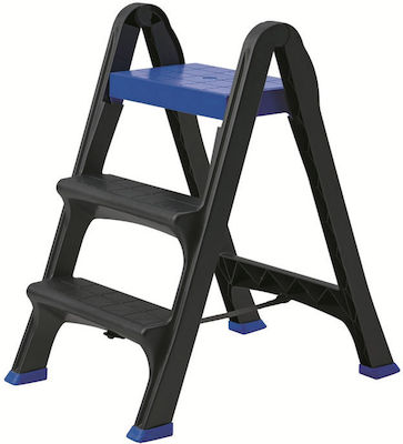 Bama Plastic Step Ladder with 3 Stairs