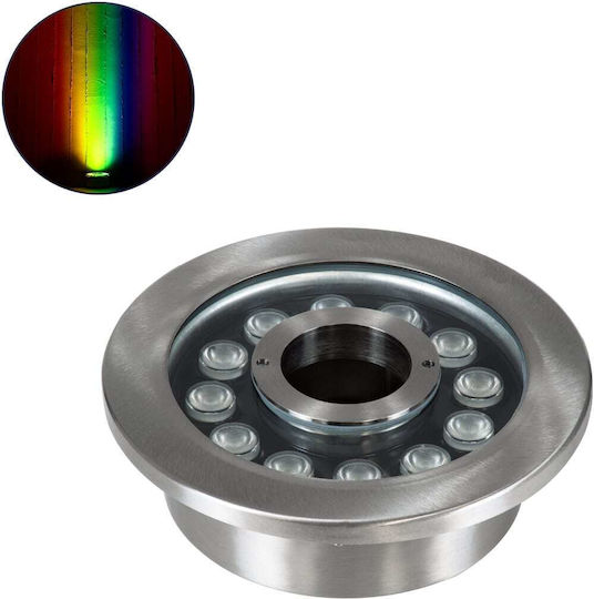 GloboStar Denis Untertauchbarer LED Pool-Scheinwerfer mit Mehrfarbigem (RGB) Licht 90440