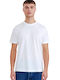 Gabba 0013 Ανδρικό T-shirt Λευκό Μονόχρωμο
